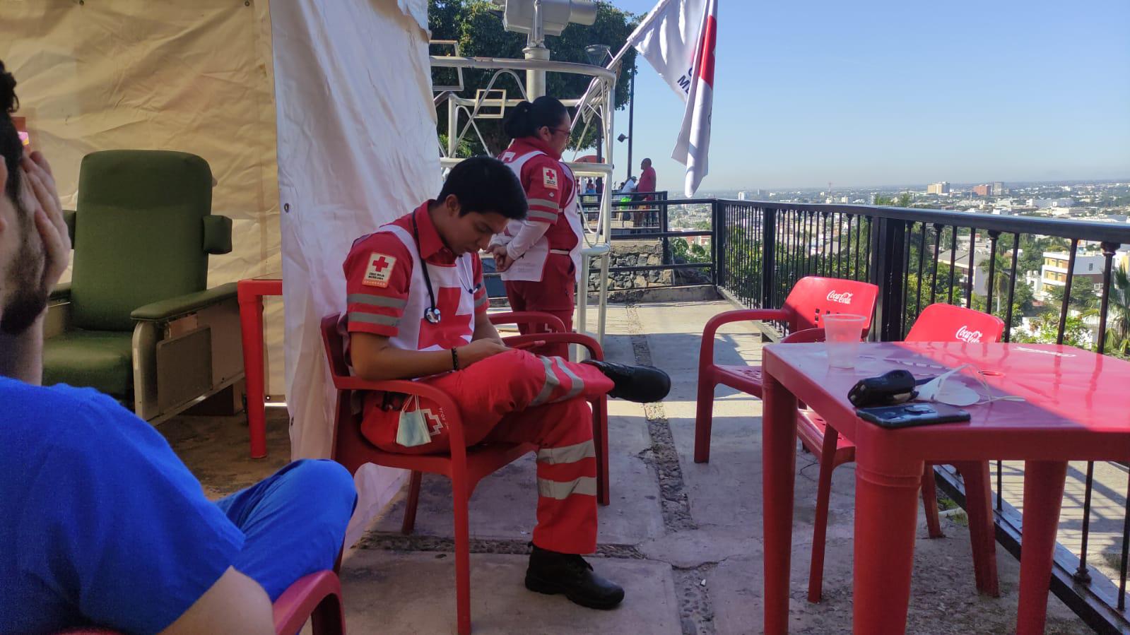 $!Activan punto de servicio médico para el Día de la Virgen en La Lomita