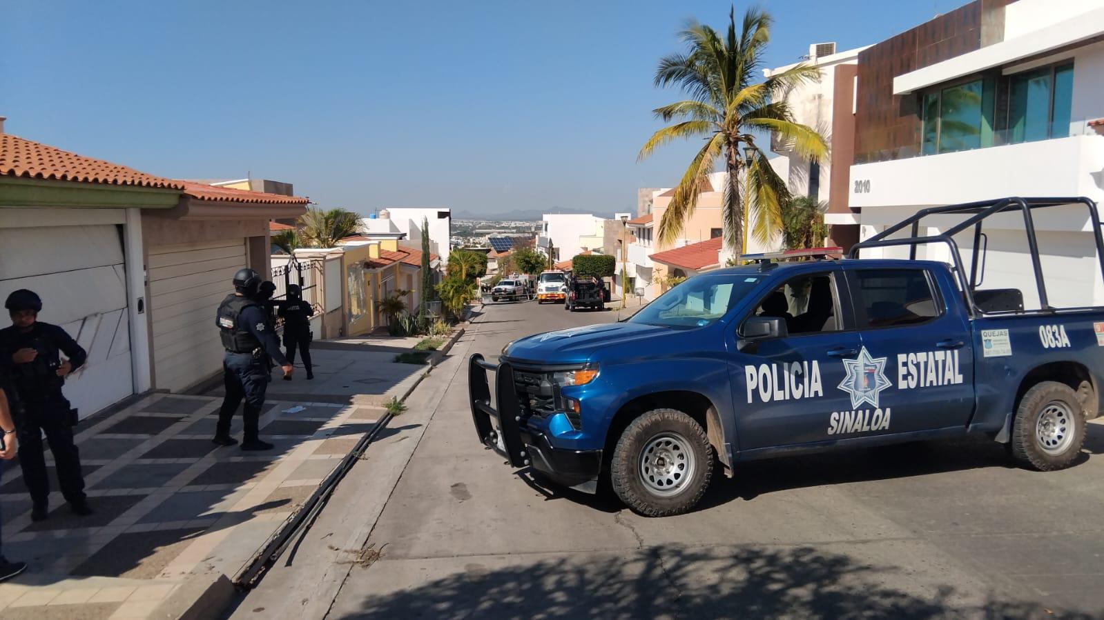 $!Balean una residencia en la colonia República Mexicana, en Culiacán