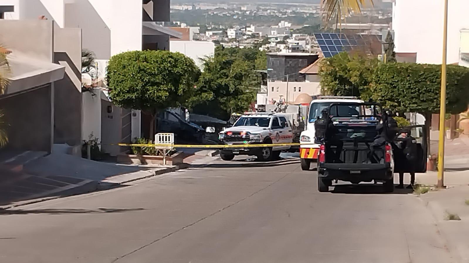 $!Balean una residencia en la colonia República Mexicana, en Culiacán