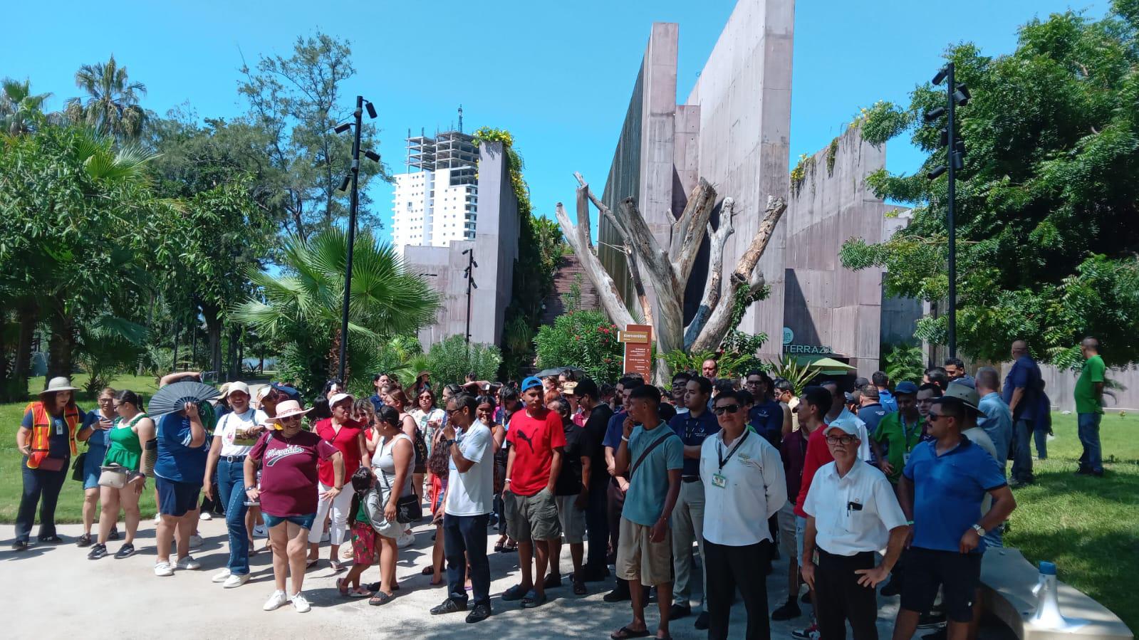 $!Gran Acuario Mazatlán se une al Simulacro Nacional por el Día de la Protección Civil