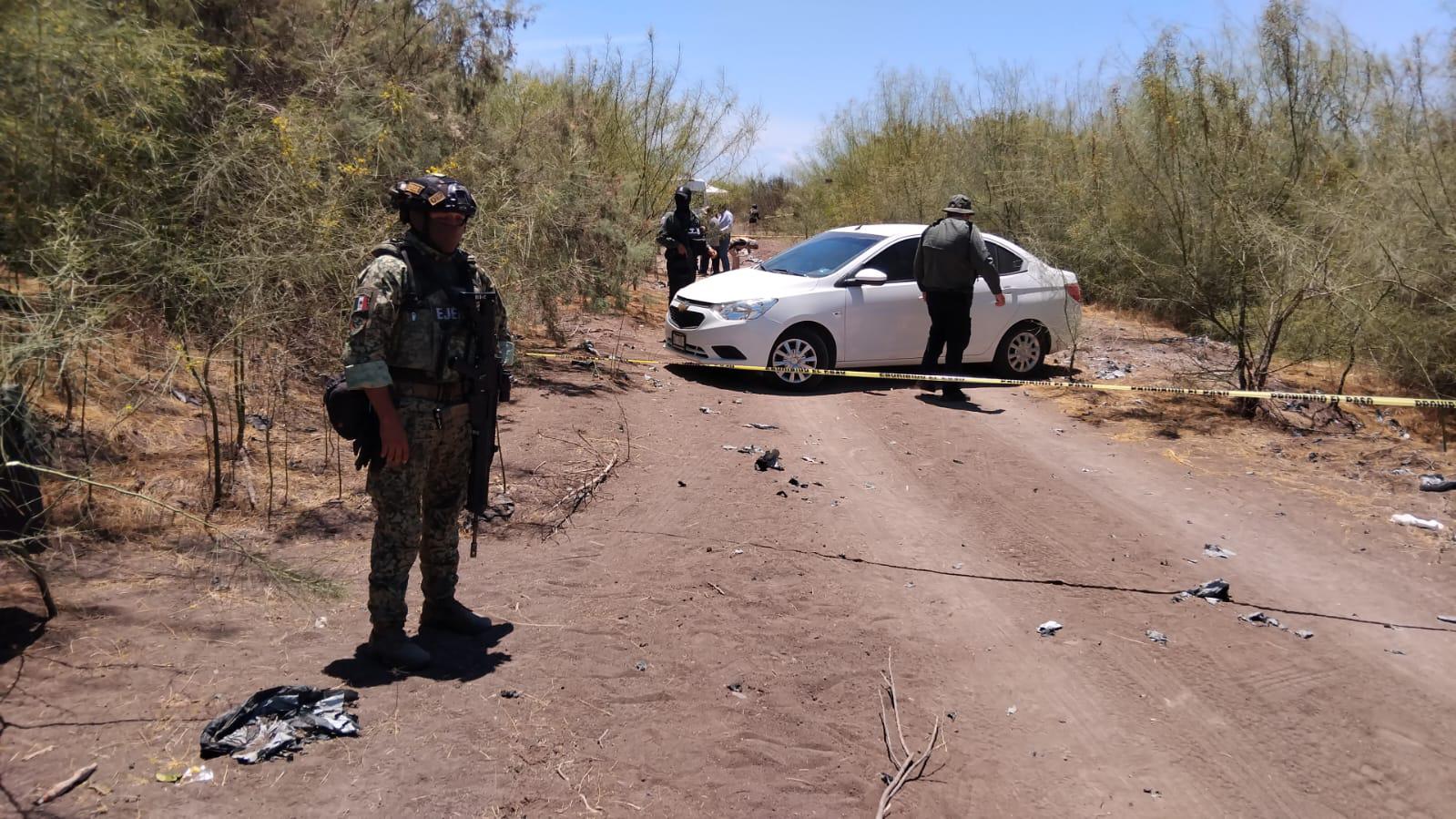 $!Localizan 11 cuerpos en siete fosas con restos humanos en ejido Mezquitillo, en Culiacán