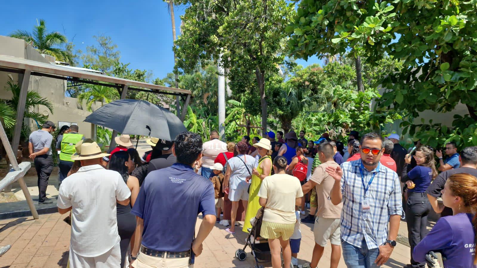 $!Gran Acuario Mazatlán se une al Simulacro Nacional por el Día de la Protección Civil