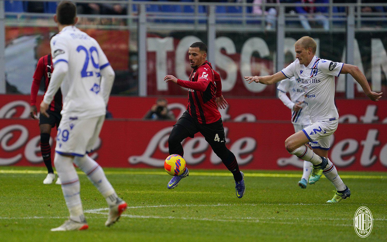 $!Milán es el nuevo líder de la Serie A tras vencer al Sampdoria