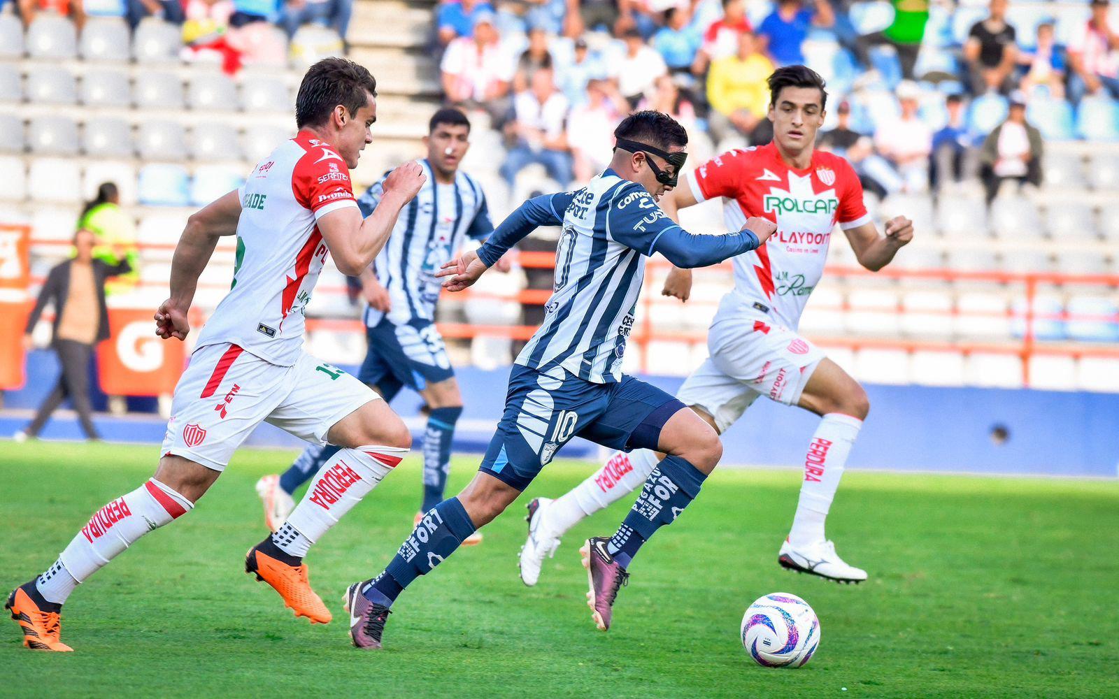 $!El Pachuca y Necaxa igualan en el Hidalgo y se rezagan en la tabla