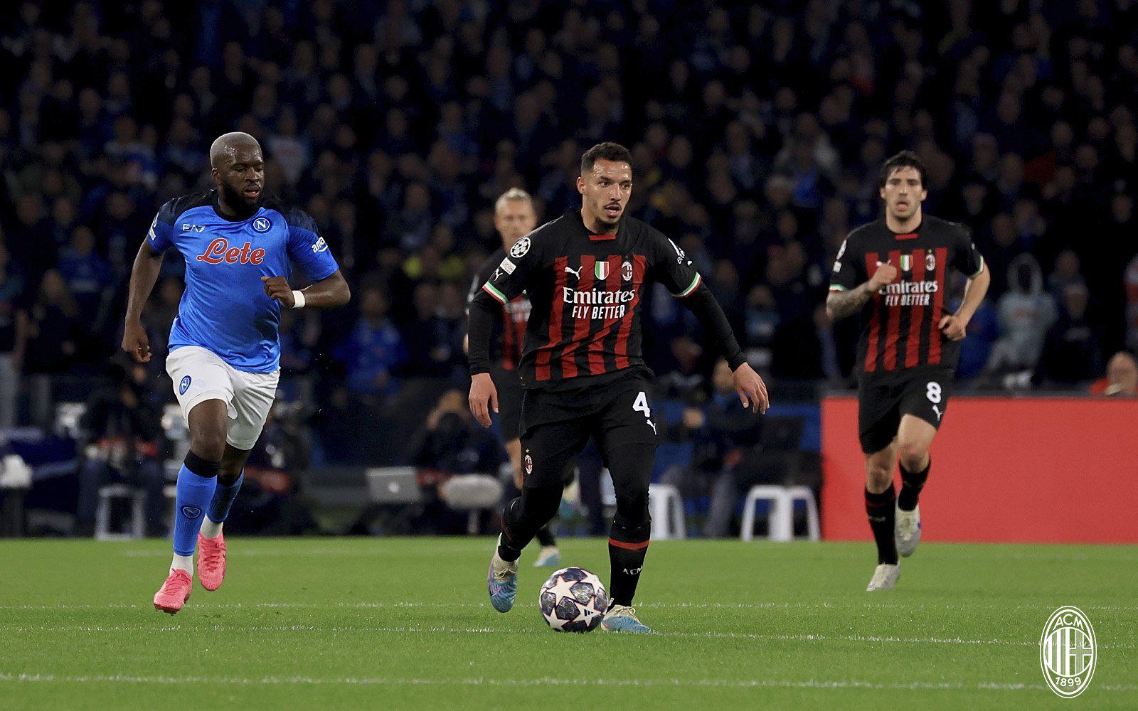 $!El Milan empata en Nápoles para volver a semifinales de la Liga de Campeones