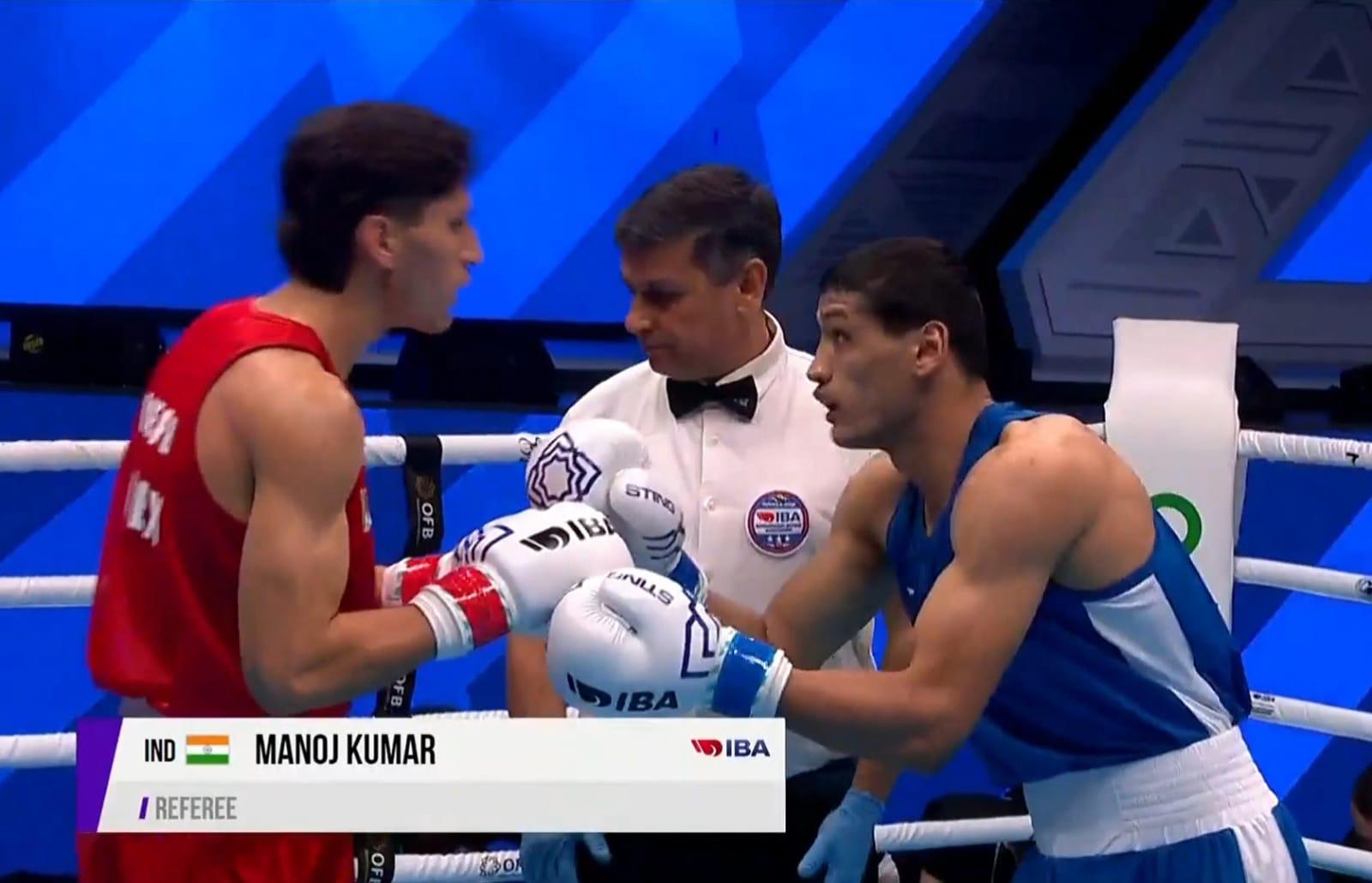 $!Cae Marco Verde en Mundial de Boxeo tras un cerrado duelo