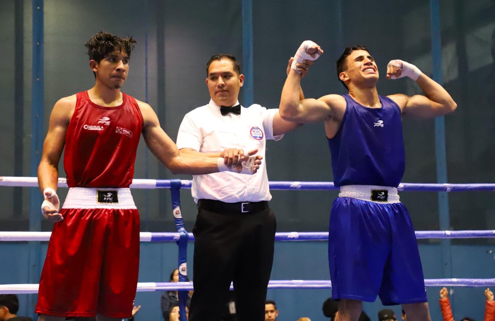 $!Mazatleco Jorge Nieblas va por el bicampeonato de la Olimpiada Nacional de Boxeo