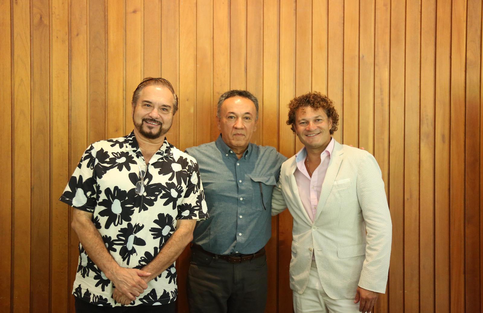 $!Ricardo Rodríguez, Juan Avilés Ochoa y Alexandre Da Costa.