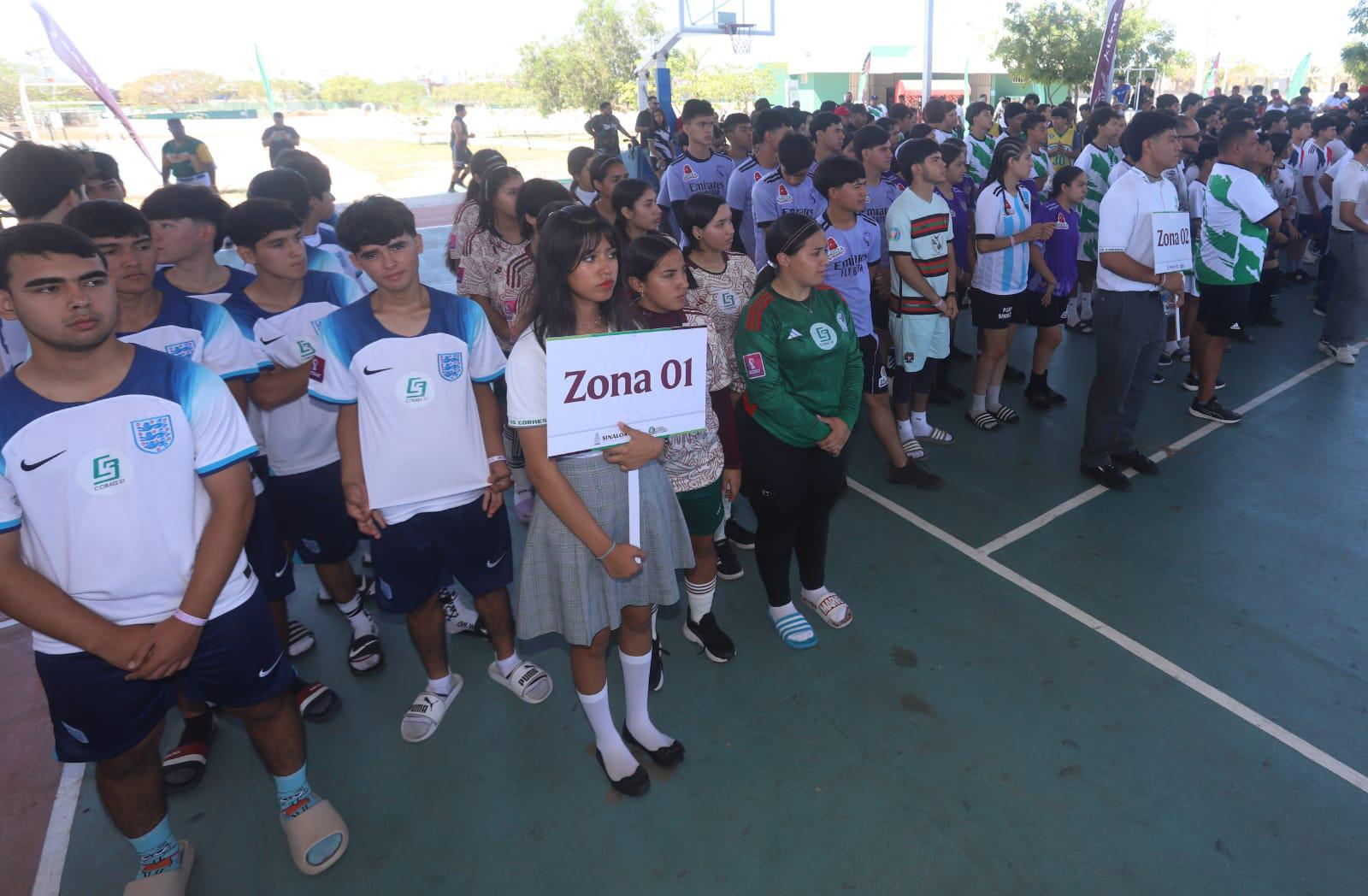 $!Inauguran Juegos Estatales de Cobaes, en Mazatlán