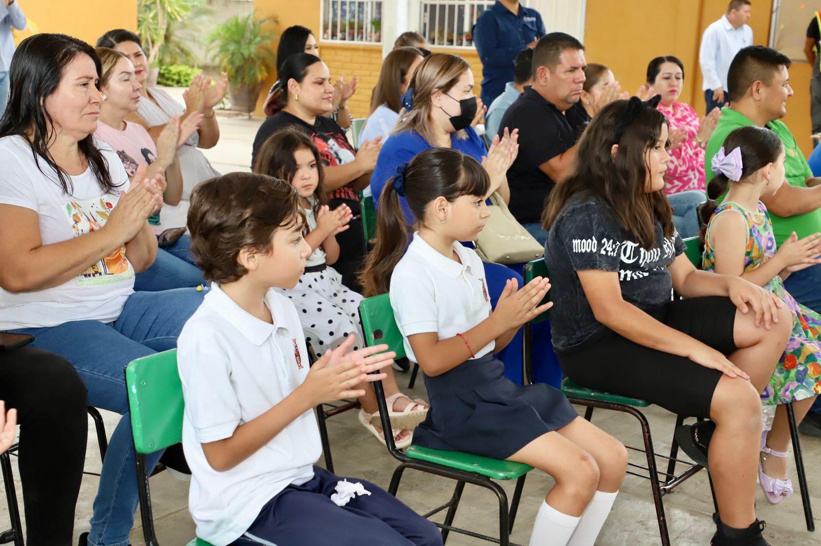 $!Inician obra en Primaria Vicente Escobar Padilla, en Elota