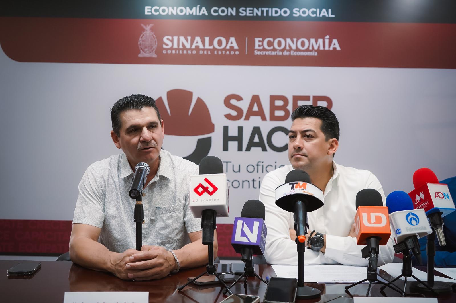 $!Lanza Secretaría de Economía programa ‘Saber Hacer’, para fortalecer los oficios productivos en Sinaloa