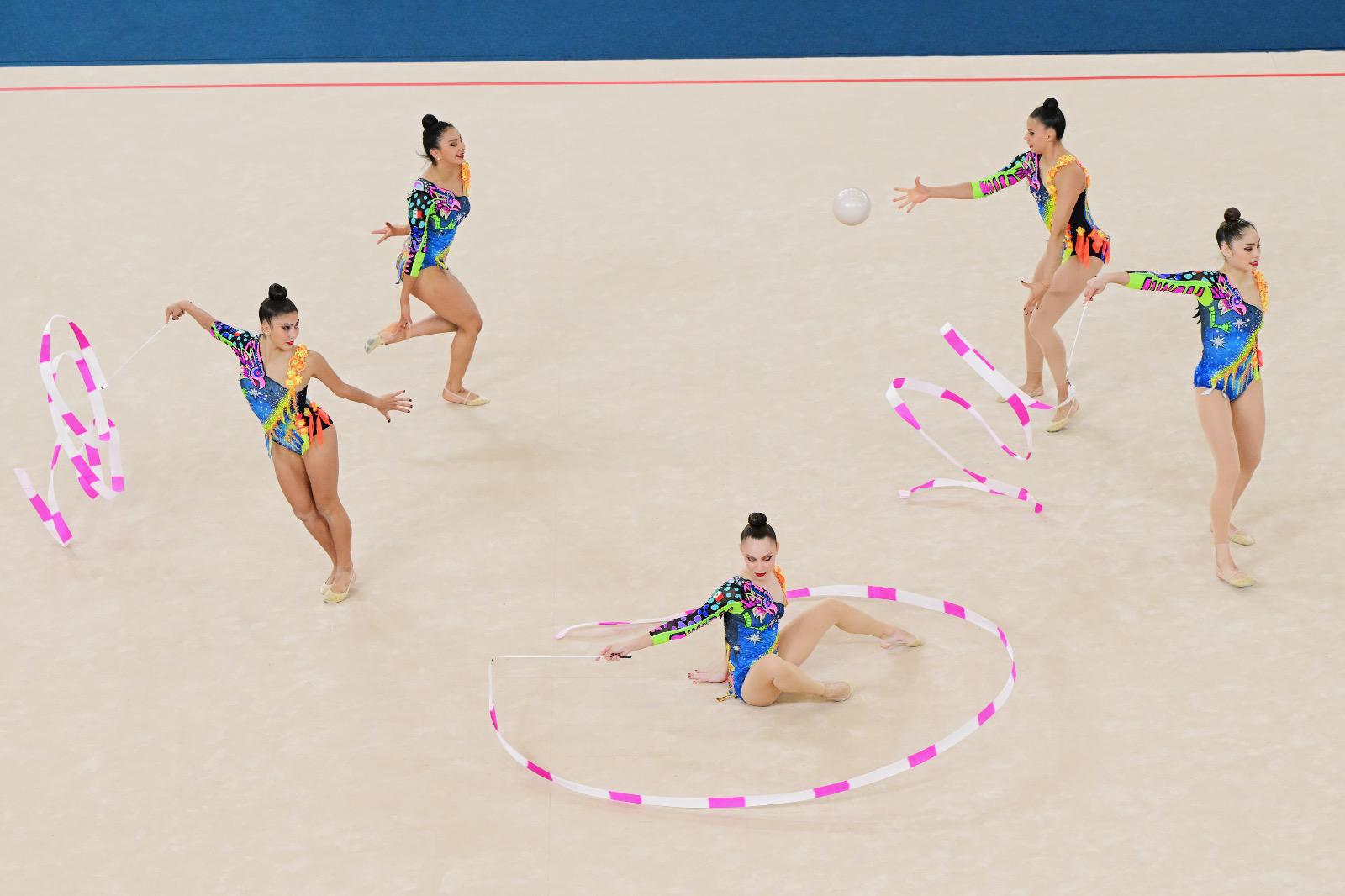 $!México logra histórico boleto olímpico en gimnasia rítmica