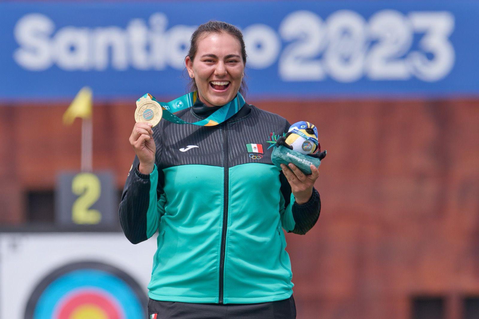 $!México logra oro, plata y bronce en el cierre del tiro con arco de Santiago 2023