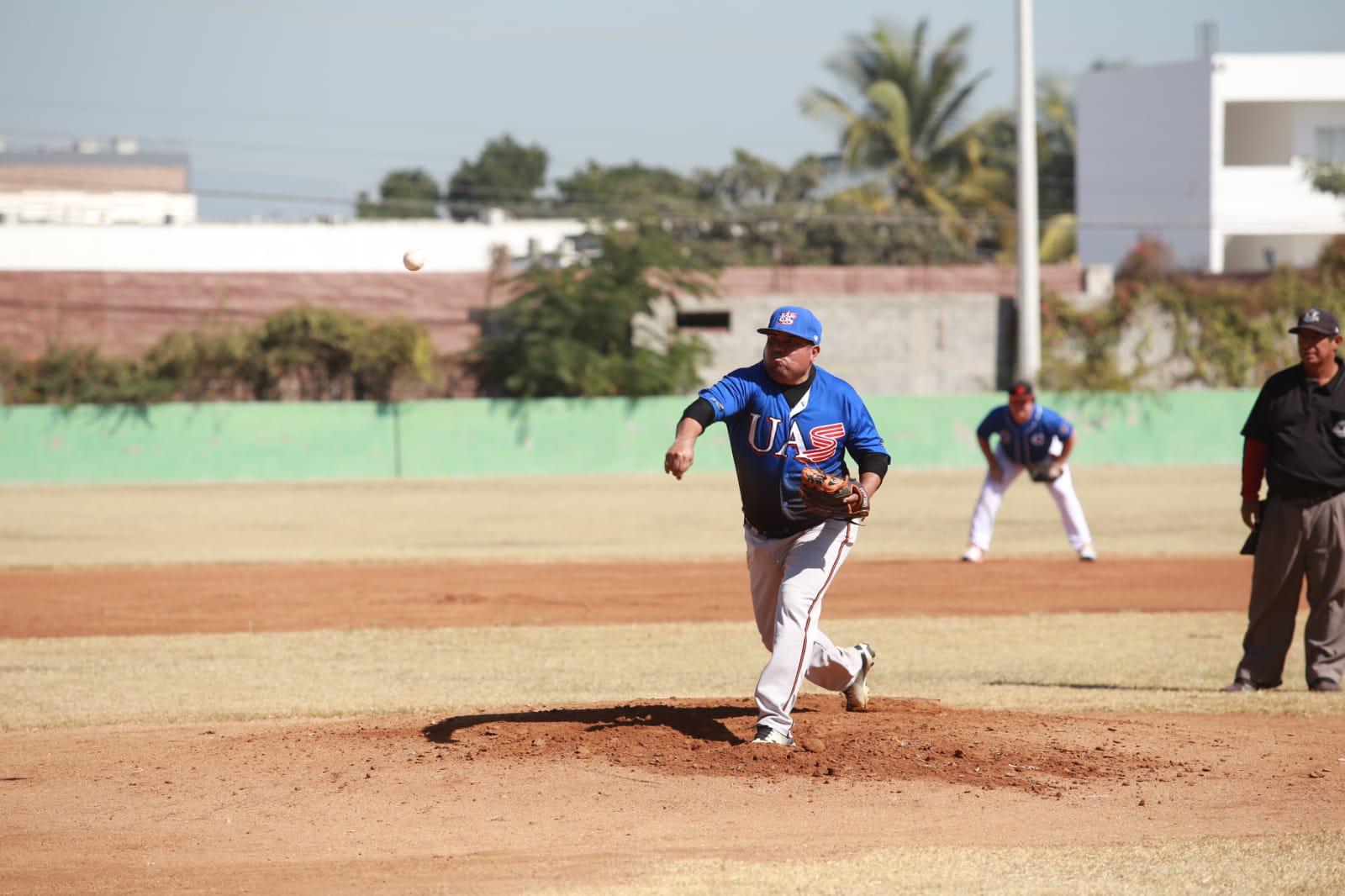 $!Explota ofensiva de la UAS en Liga de Beisbol Magisterial
