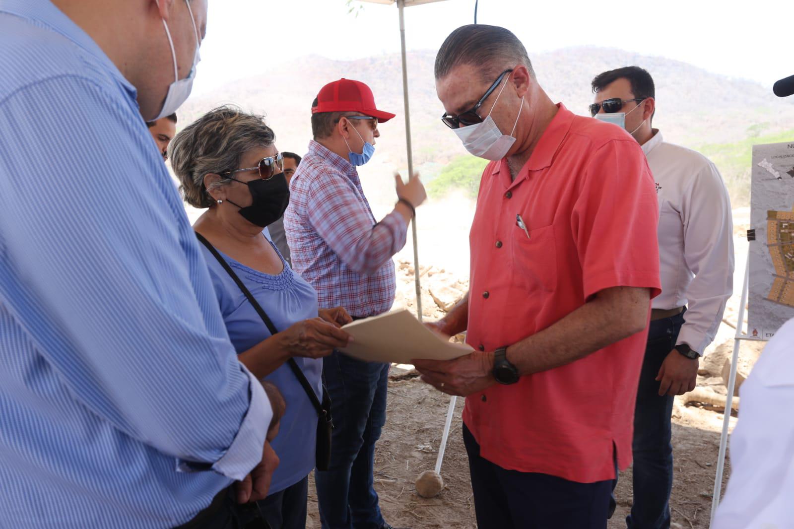 $!AMLO y Quirino se reúnen en Santa María, donde se construye la presa
