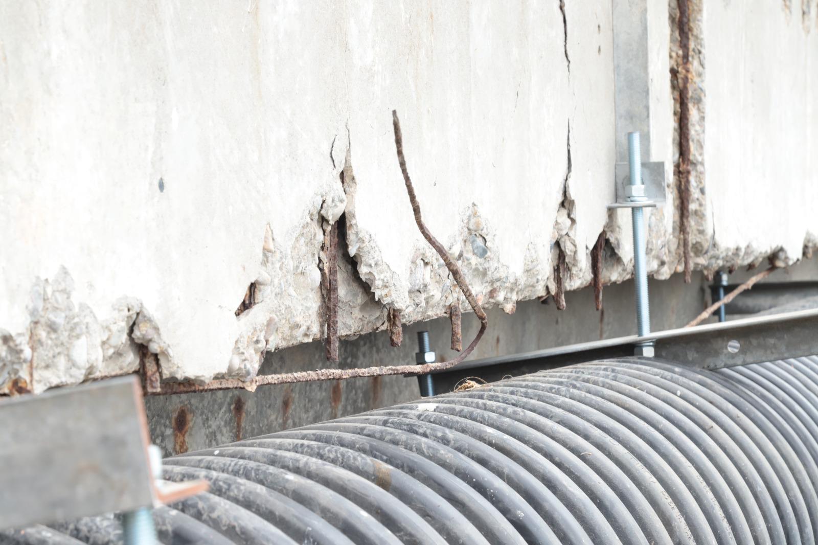$!Causa alerta deterioro en el puente Juárez de Mazatlán