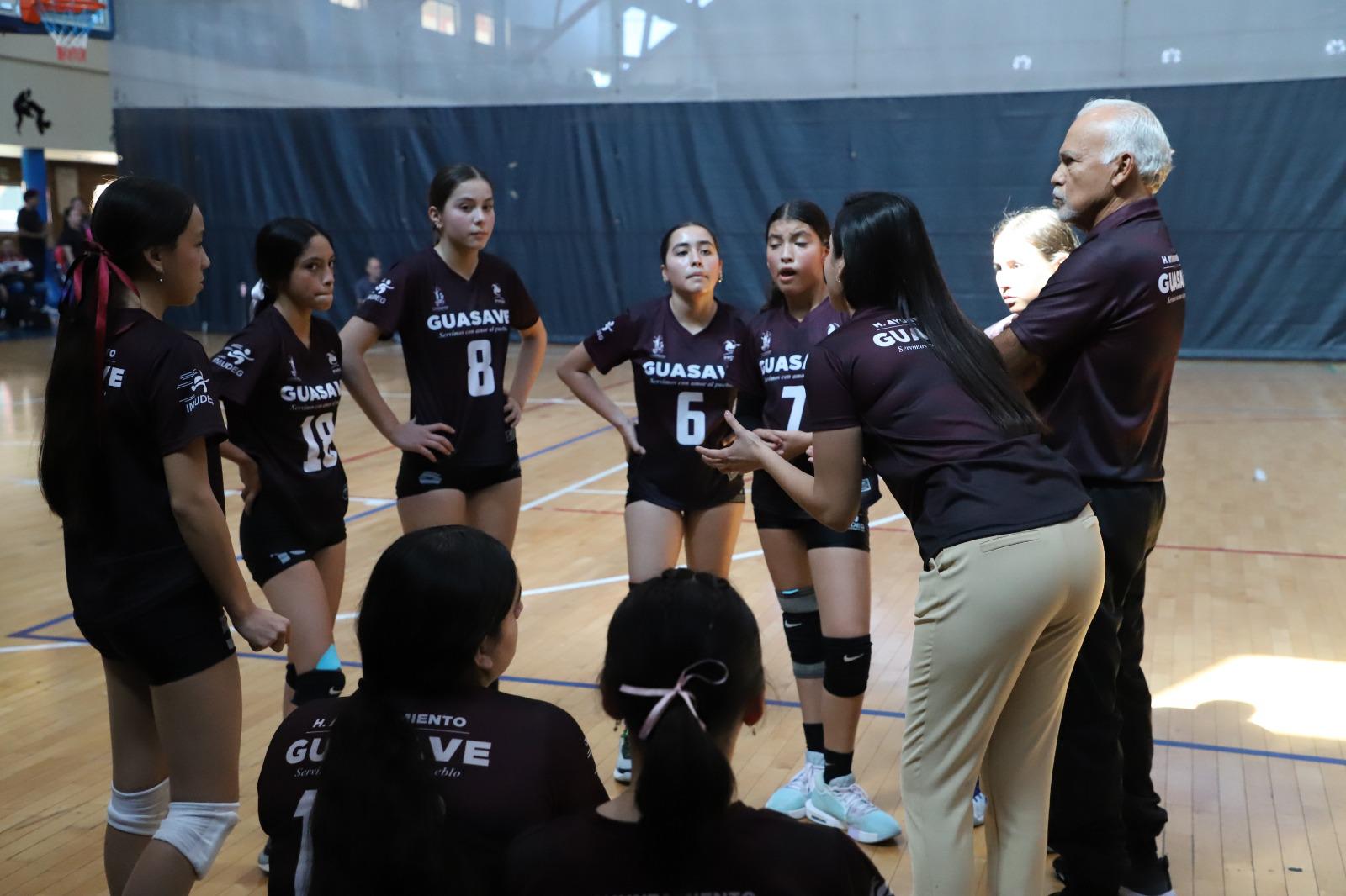 $!Guasave domina voleibol femenil en los estatales