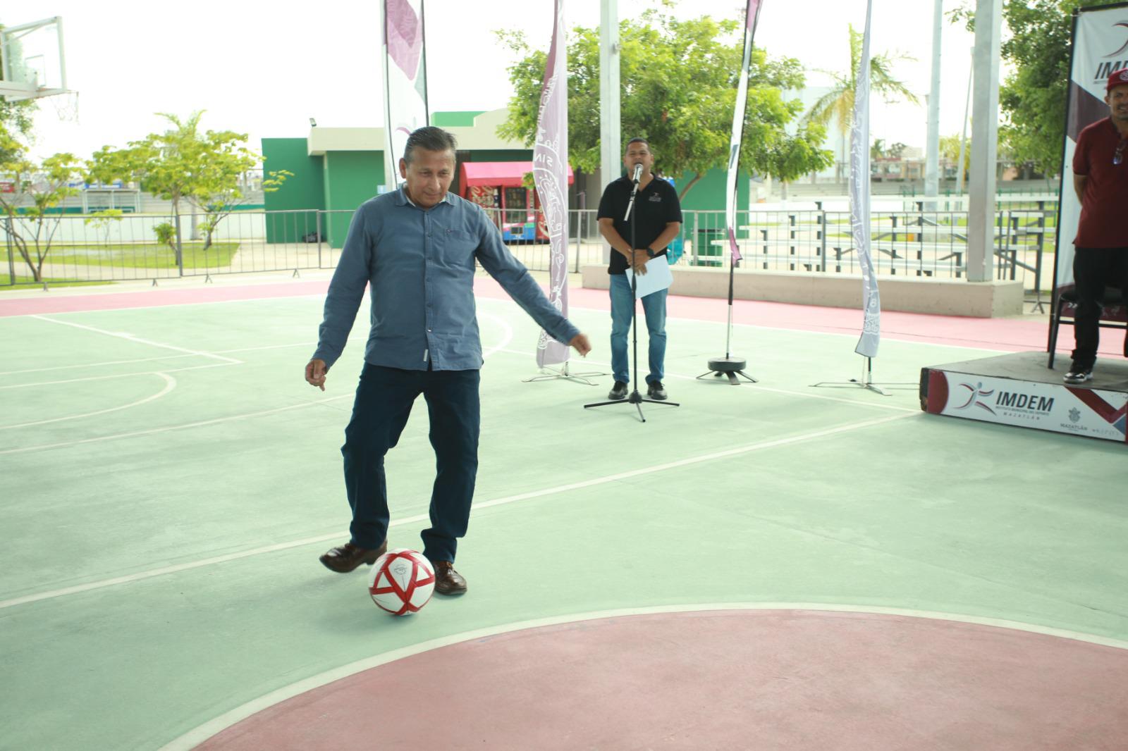$!Inauguran primera edición Liga Regional de Desarrollo Juvenil