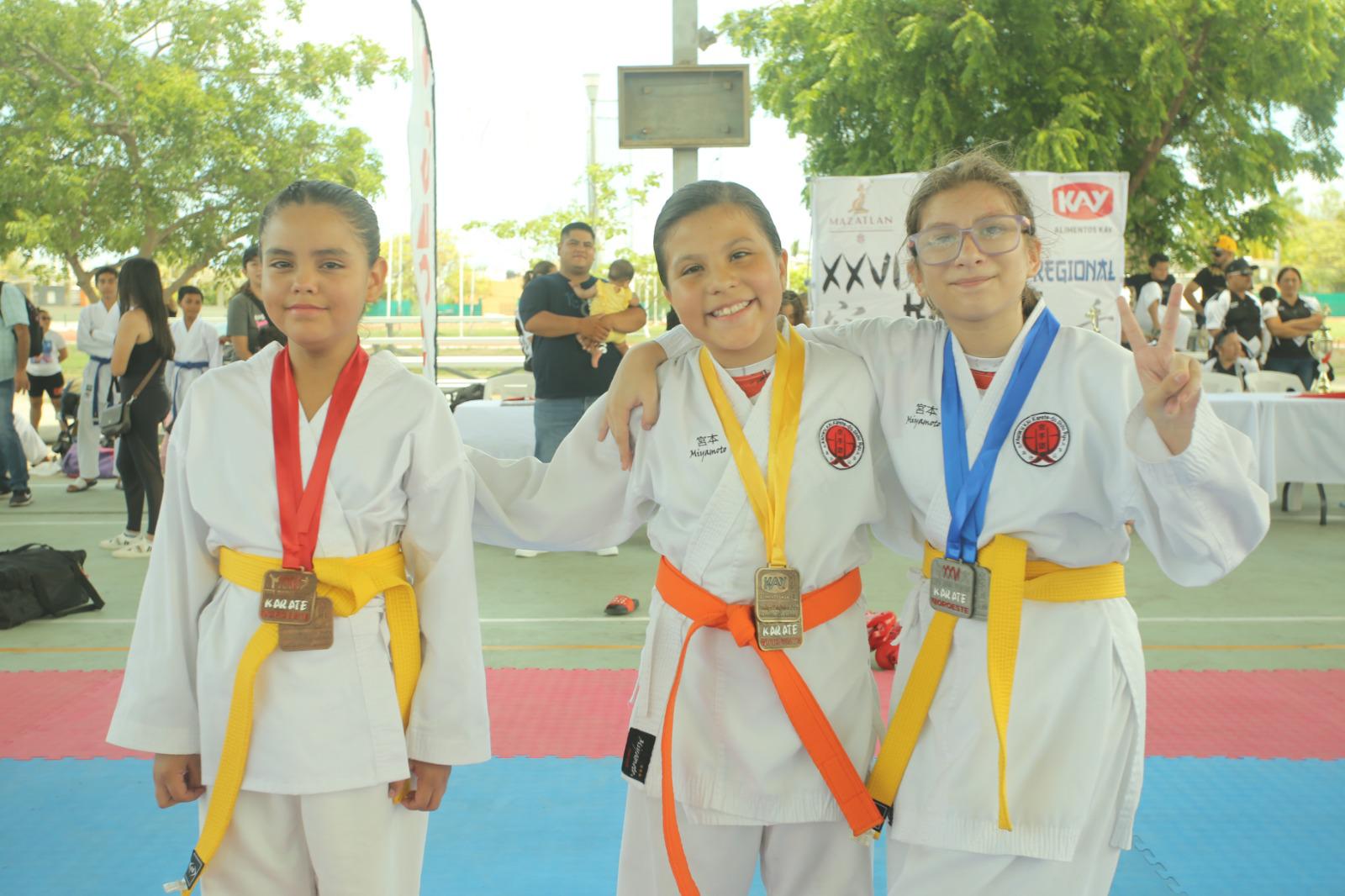 $!Cierra con éxito Copa Anual Regional de Karate Noroeste