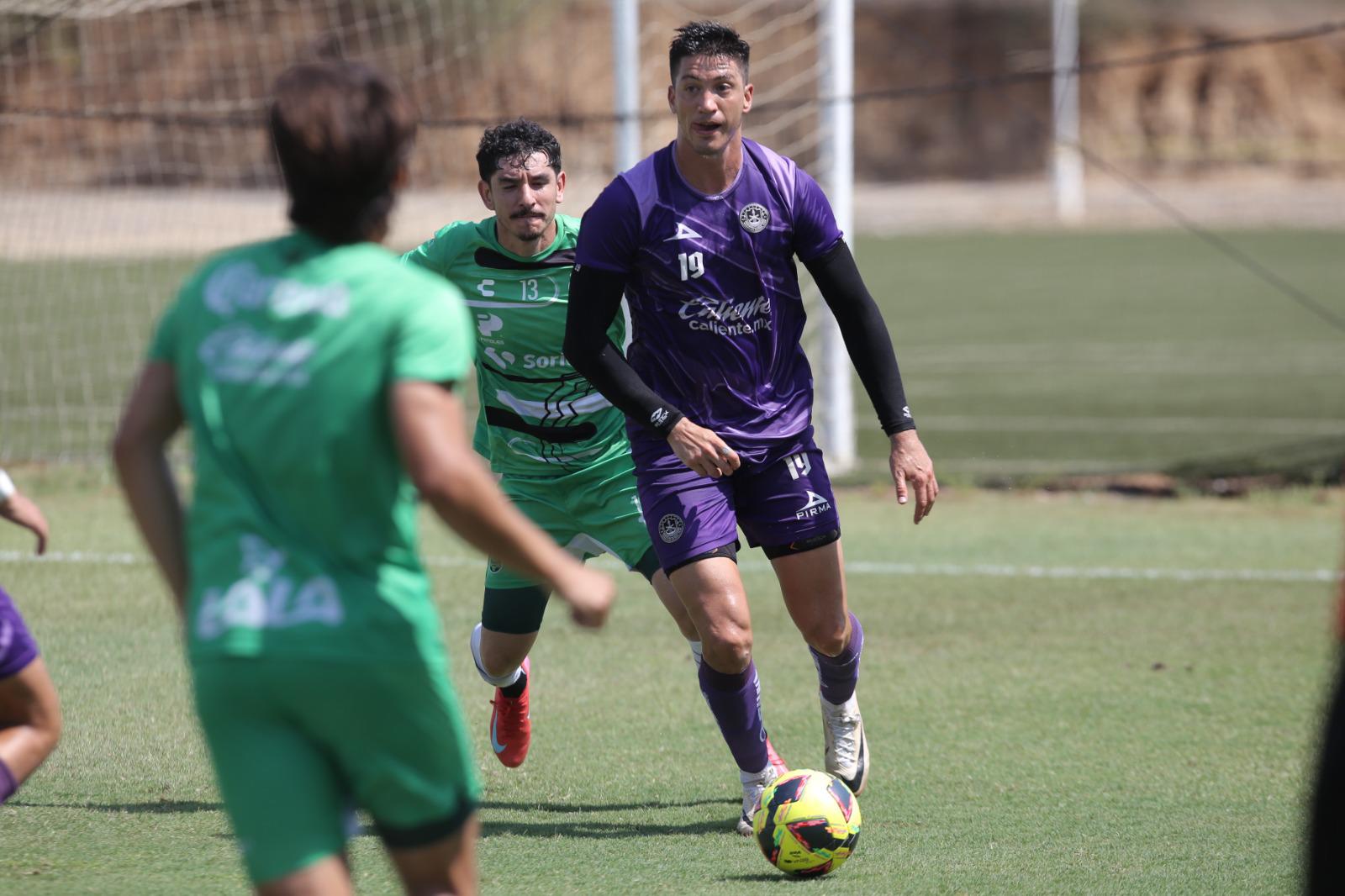 $!Mazatlán FC y Santos Laguna empatan en su primer amistoso de pretemporada