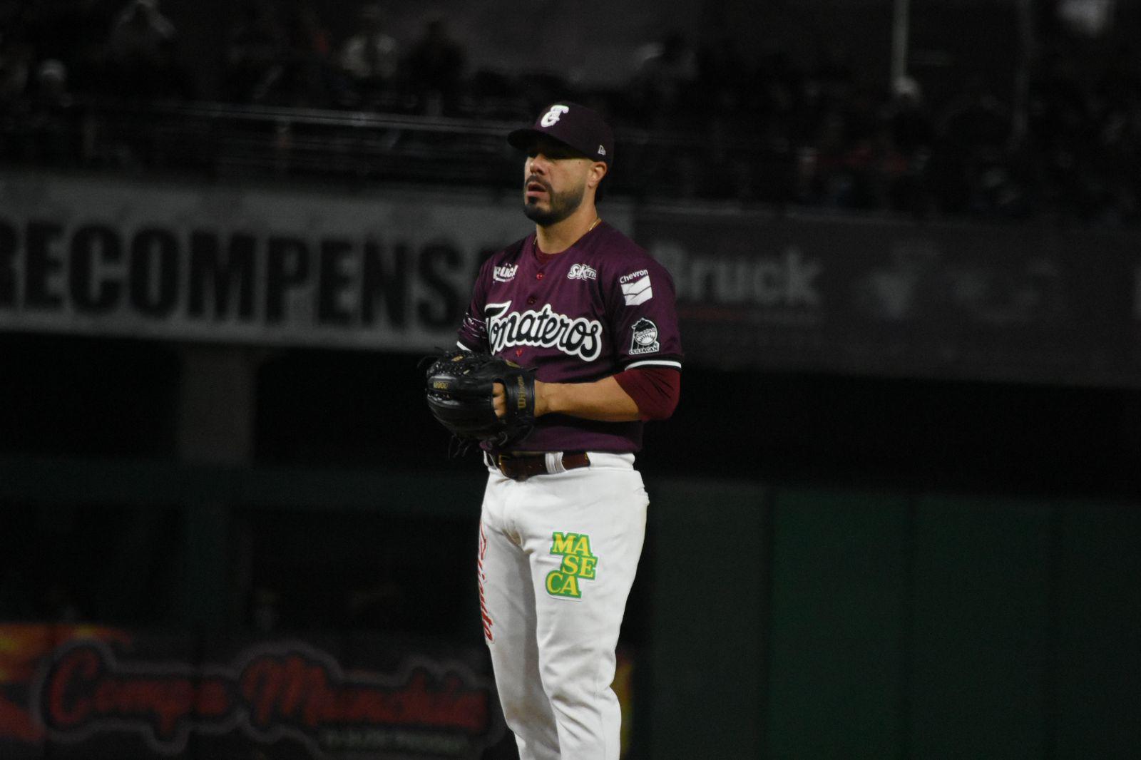 $!Tomateros de Culiacán no puede ante Cañeros en el primero de las semifinales de la LMP