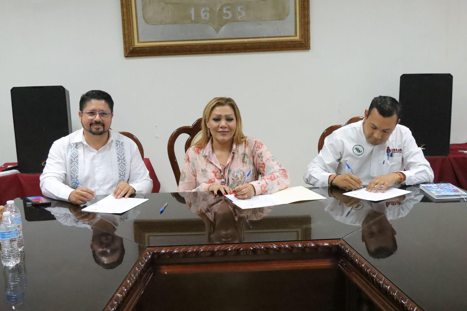 $!Gobierno de Rosario e ISEJA firman convenio de colaboración