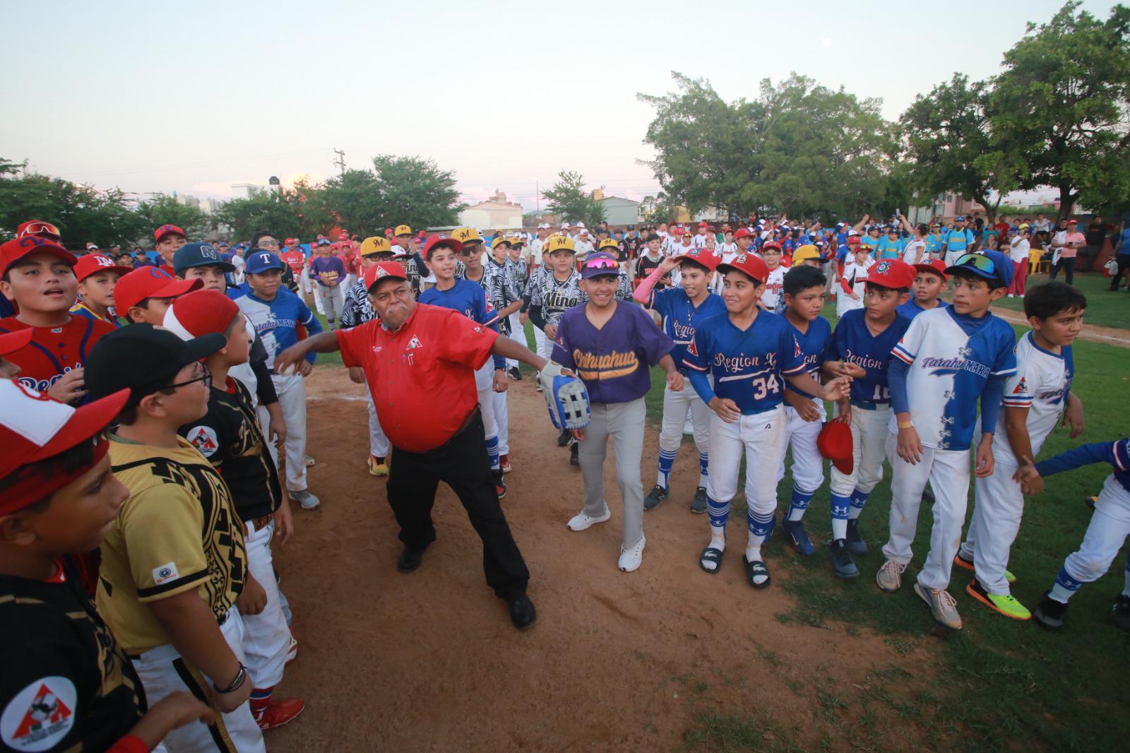 $!Cantan playball en Nacional de Regiones 11-12 años, en Muralla