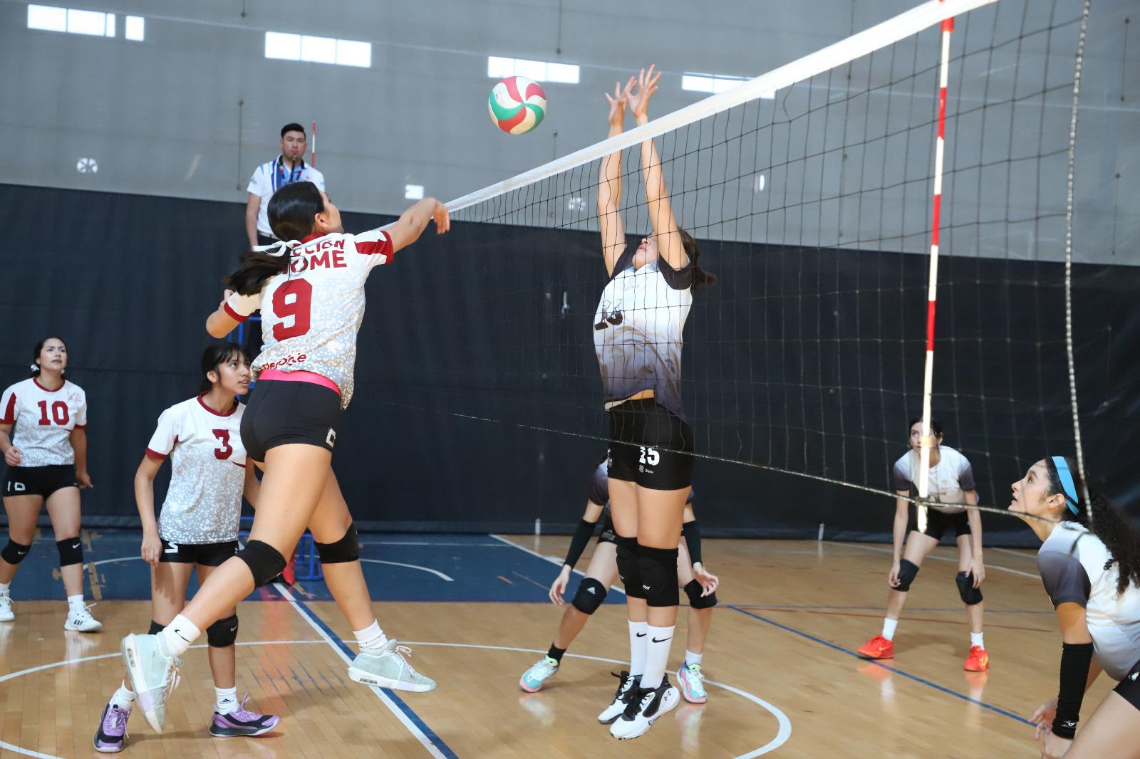 $!Guasave domina voleibol femenil en los estatales