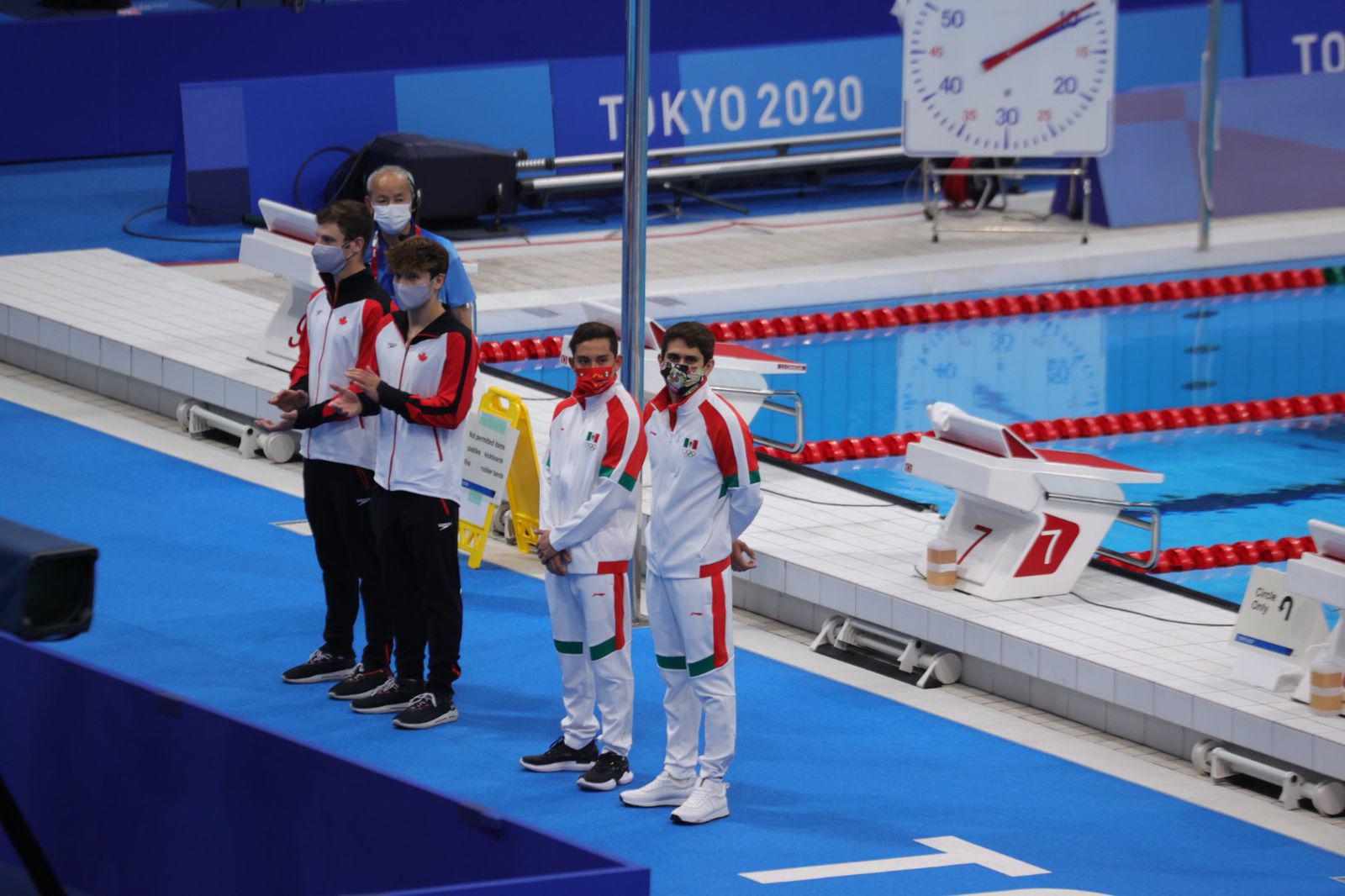 $!Clavadistas Balleza y Berlín, cuarto lugar en su debut olímpico