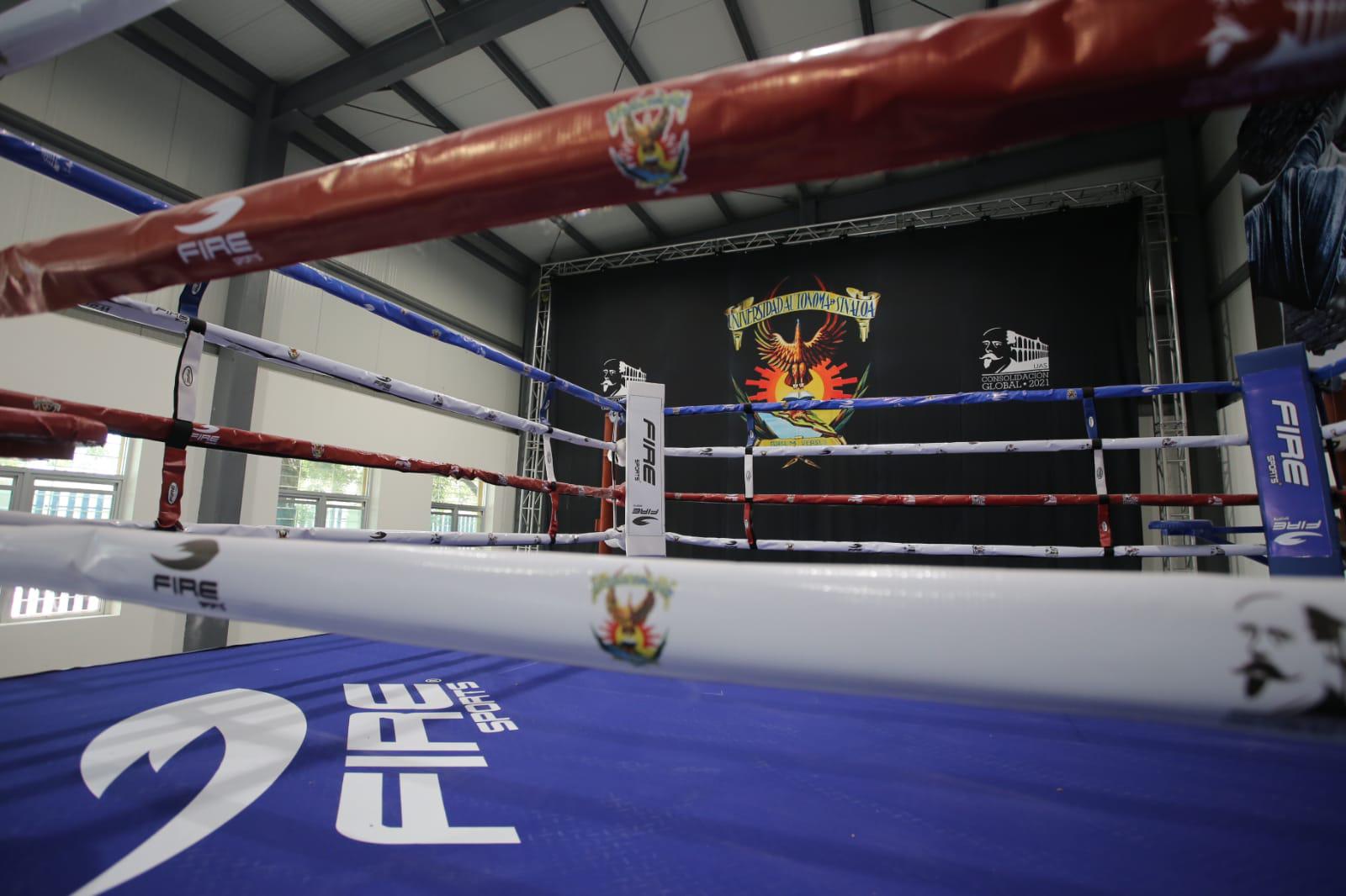 $!Inauguran Gimnasio José Sulaimán en la UAS