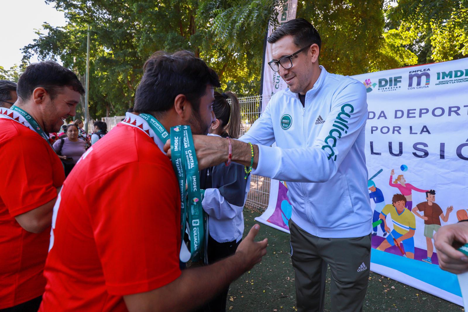 $!Todo un éxito Jornada Deportiva por la Inclusión que organizan Imdec y DIF Bienestar Culiacán