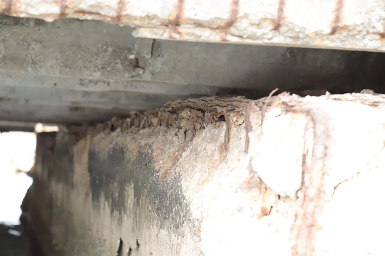 $!Causa alerta deterioro en el puente Juárez de Mazatlán