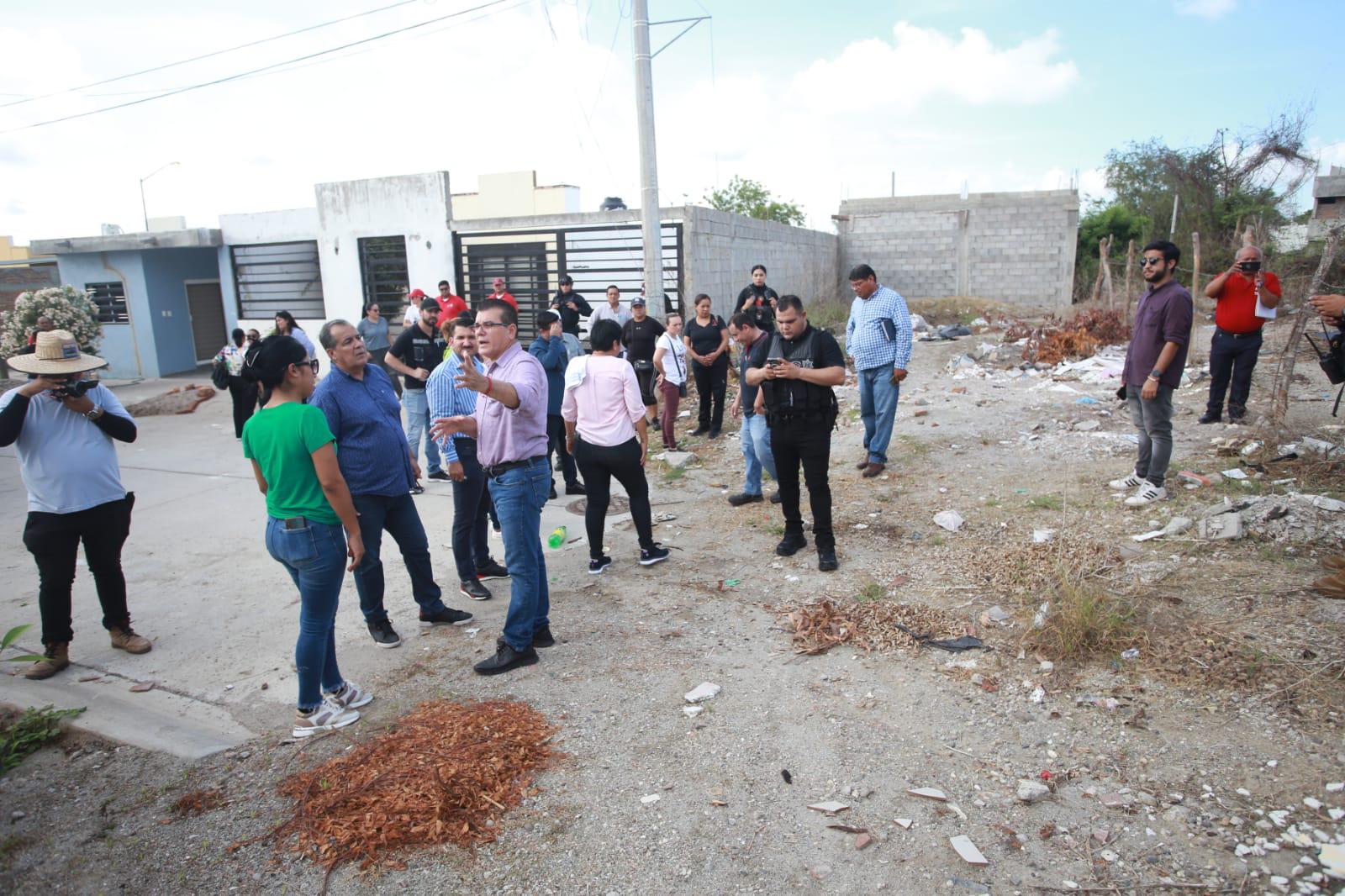 $!Piden vecinos de Pradera Dorada 2 actuar contra robos y tiro de escombros
