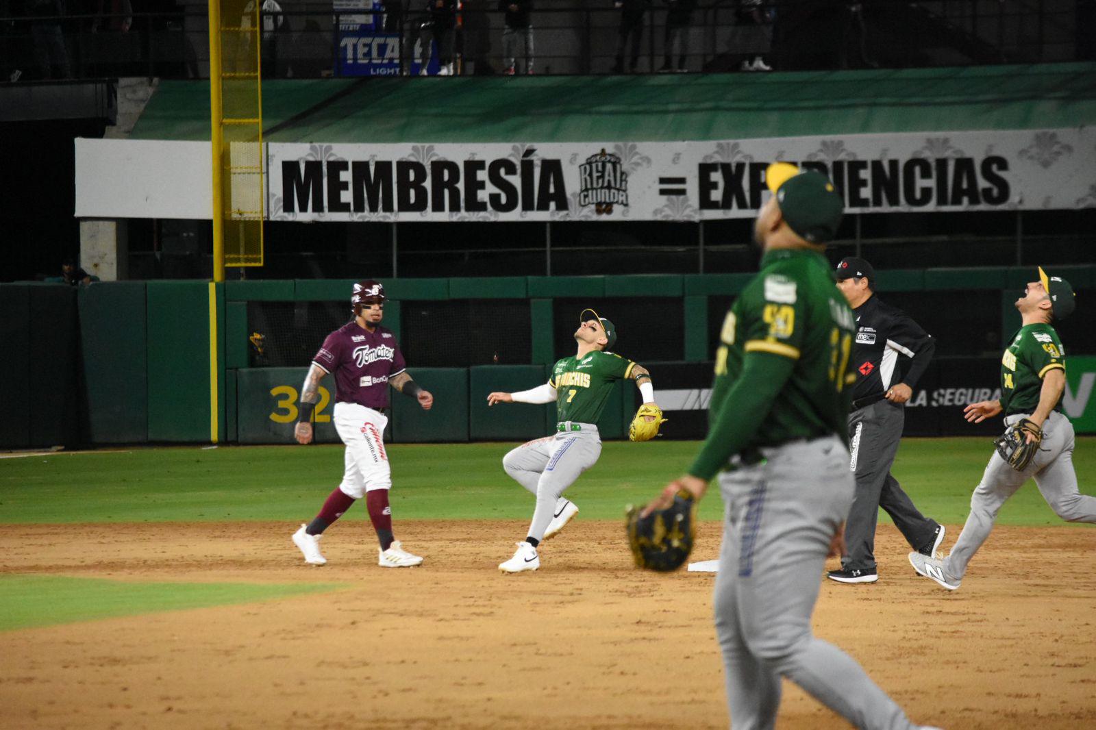 $!Tomateros de Culiacán no puede ante Cañeros en el primero de las semifinales de la LMP