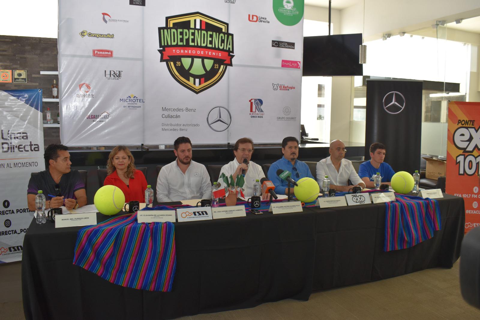 $!Invitan a Torneo de Tenis ‘Independencia 2023’ en Culiacán