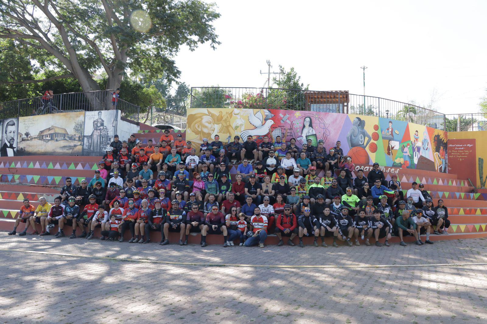$!Viven ciclistas la cuarta rodada ‘Pueblos Mágicos’, en Rosario