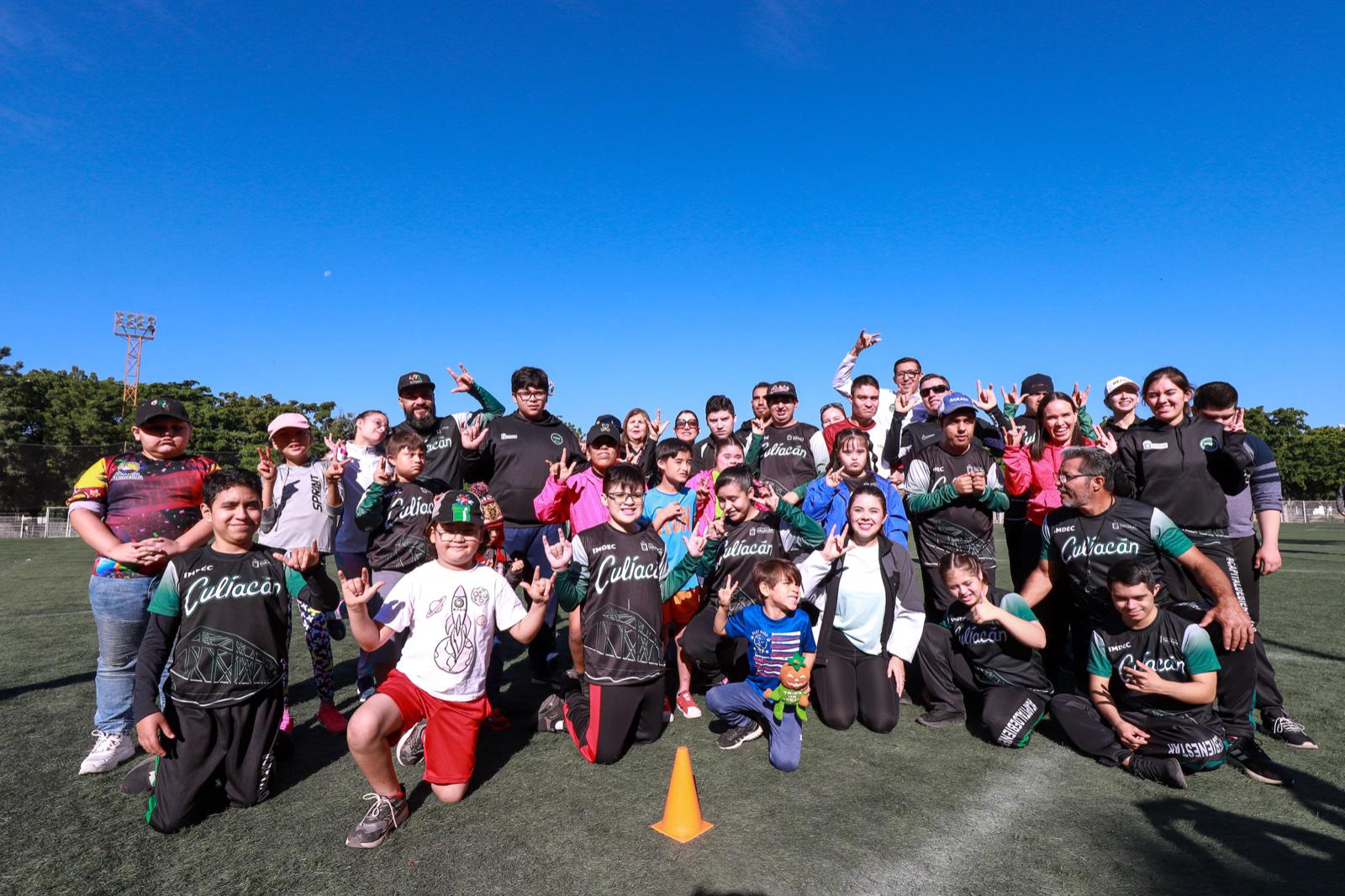$!Todo un éxito Jornada Deportiva por la Inclusión que organizan Imdec y DIF Bienestar Culiacán