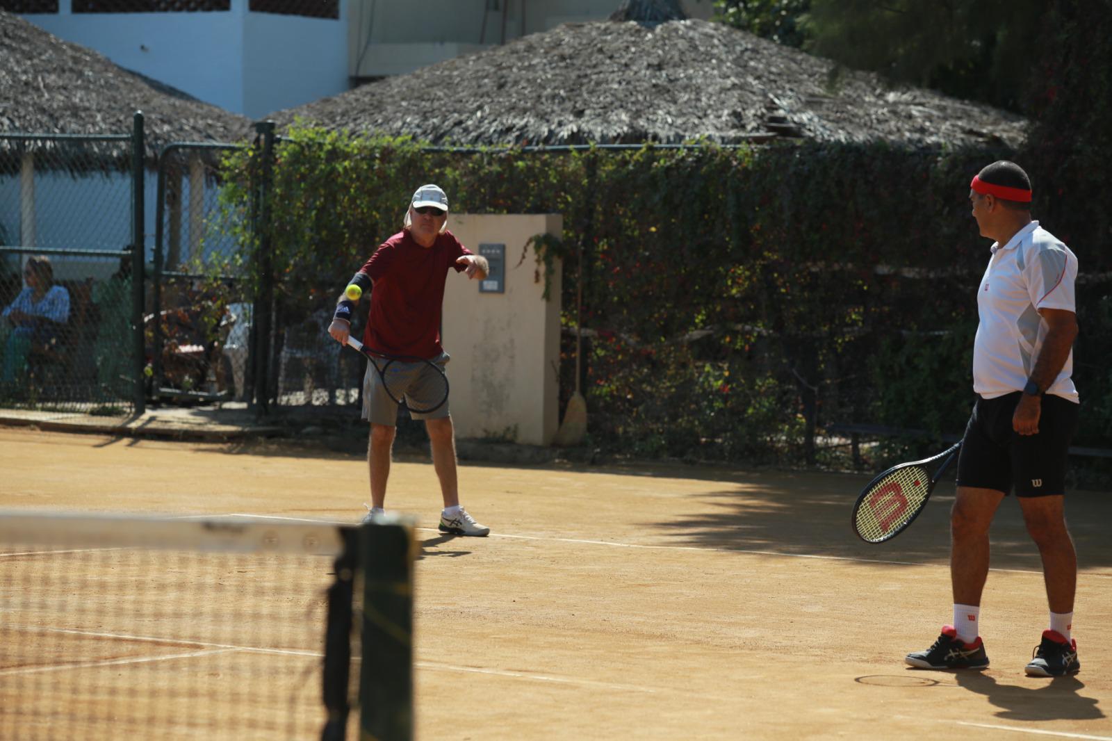 $!Familia Tostado se instala en semifinal de Copa Carnaval de Tenis