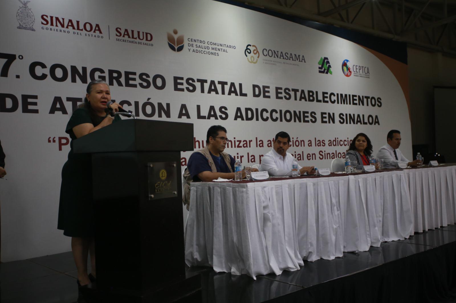 $!Inauguran el Congreso Estatal de Establecimientos de Atención a las Adicciones en Sinaloa