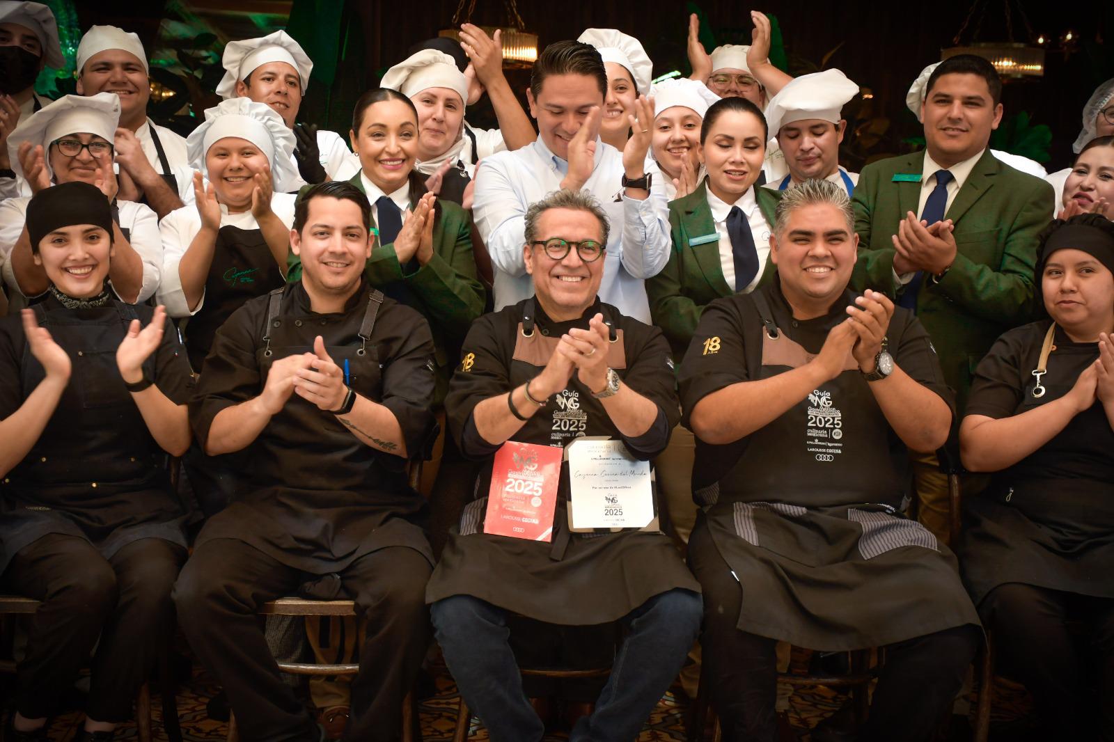 $!Celebra Cayenna estar entre los 250 mejores restaurantes de México