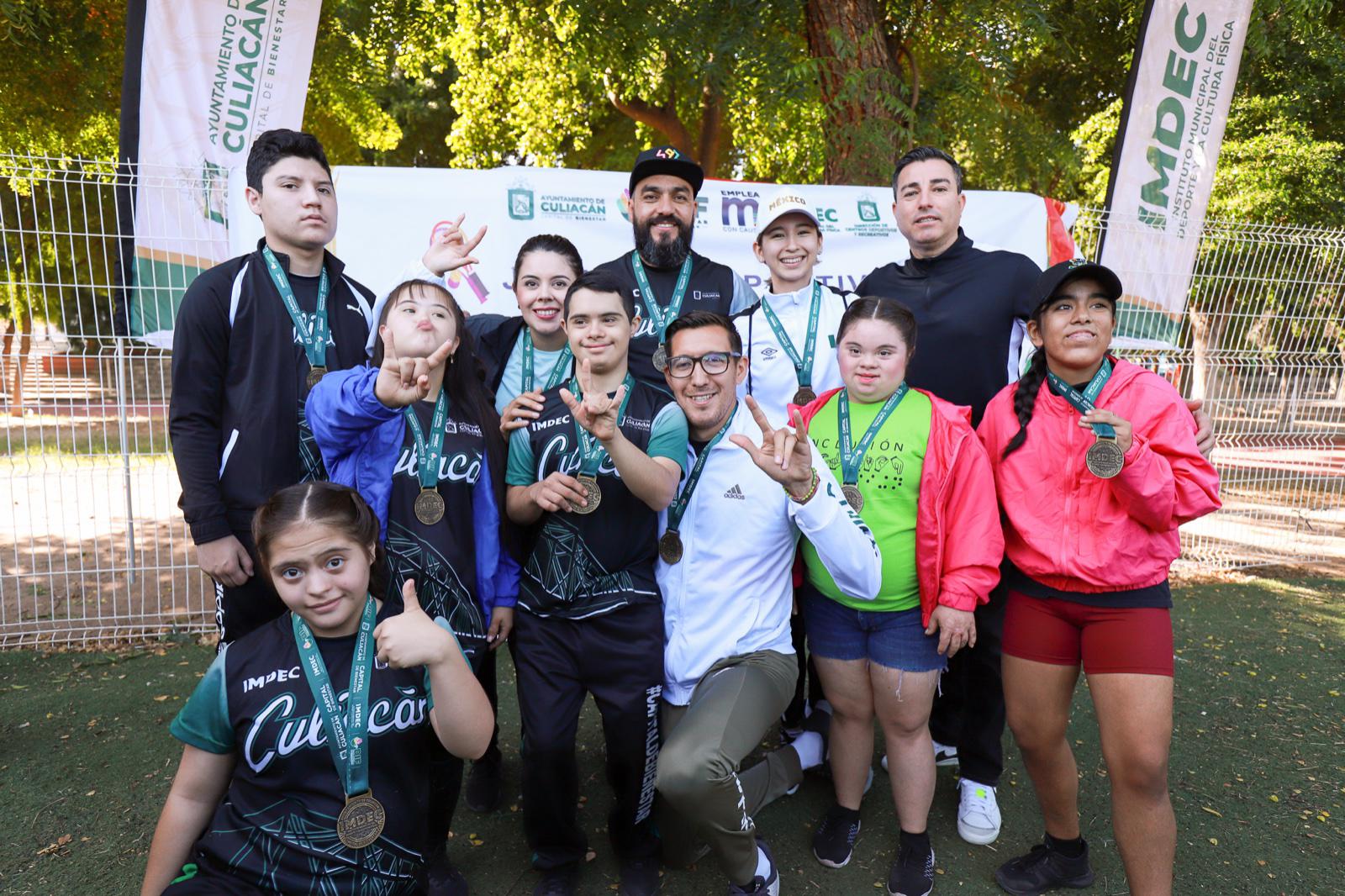 $!Todo un éxito Jornada Deportiva por la Inclusión que organizan Imdec y DIF Bienestar Culiacán