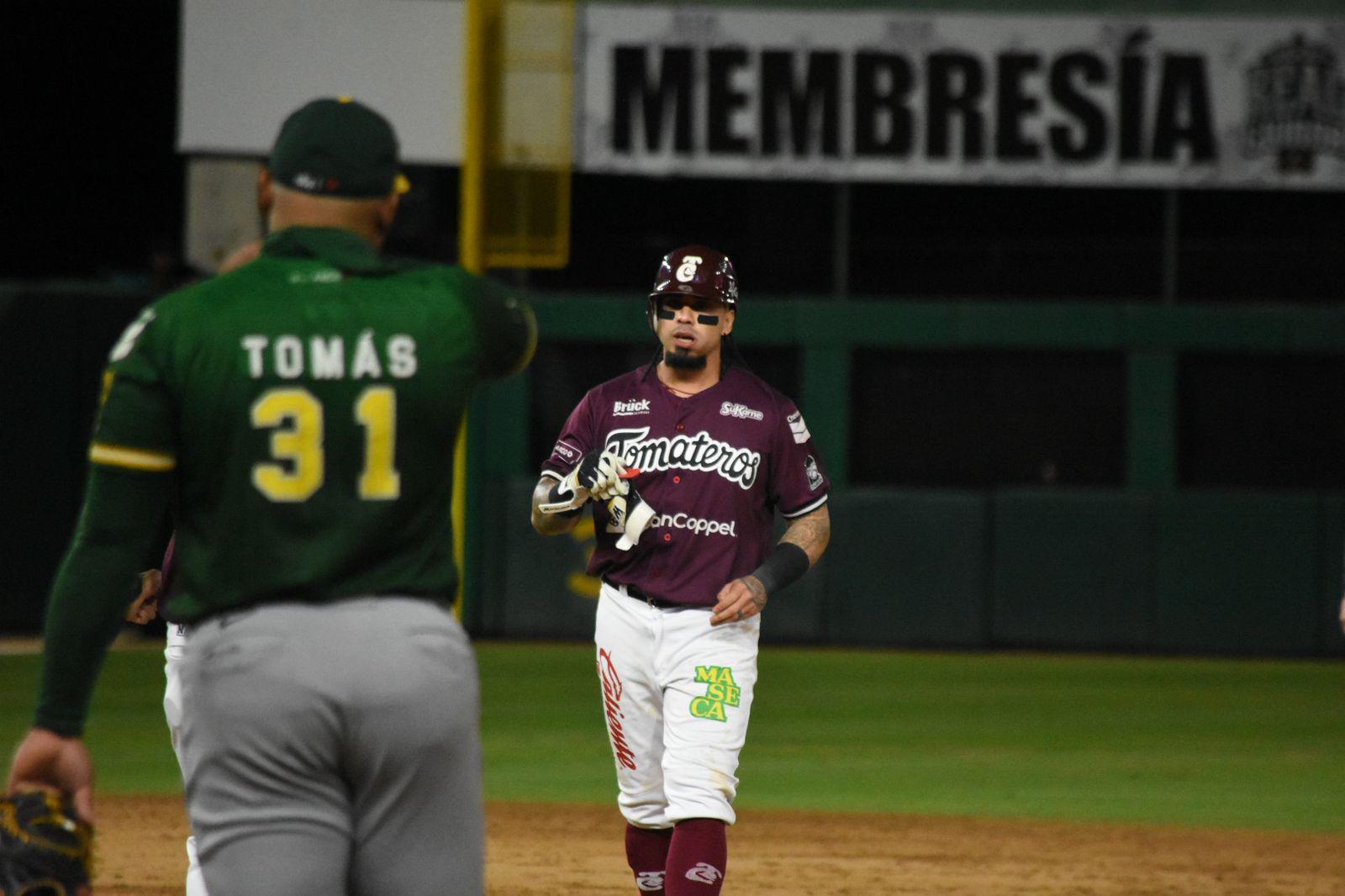 $!Tomateros de Culiacán no puede ante Cañeros en el primero de las semifinales de la LMP