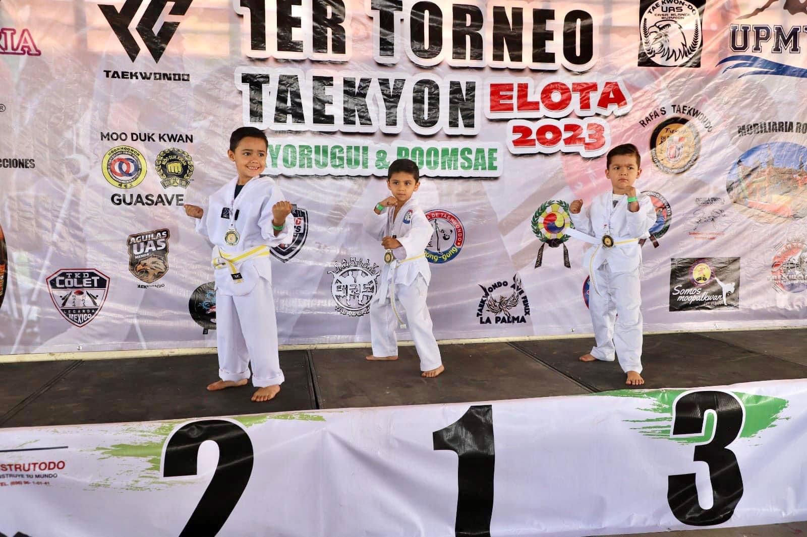 $!Más de 600 taekwondoínes participan en primer Torneo Taekyon Elota