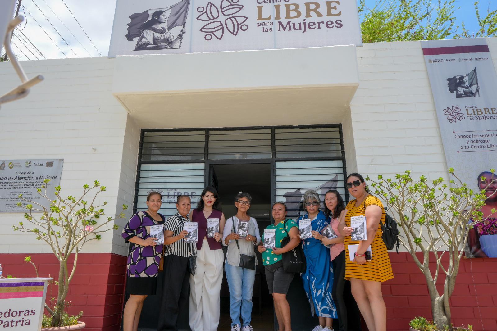 $!Inauguran primer Centro LIBRE en Sinaloa para atender a mujeres en riesgo de violencia