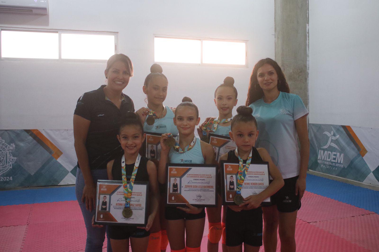 $!Imdem realiza Segunda Exhibición de Gimnasia Rítmica