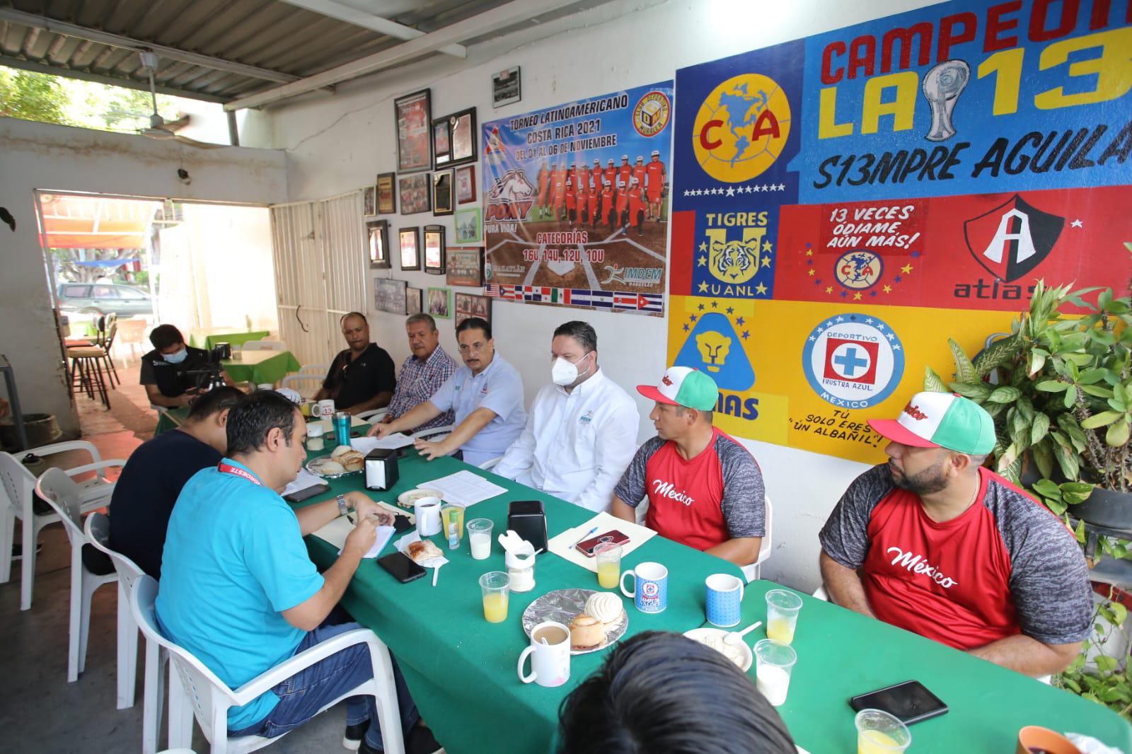 $!Combinado mazatleco de beisbol representará a México en Costa Rica