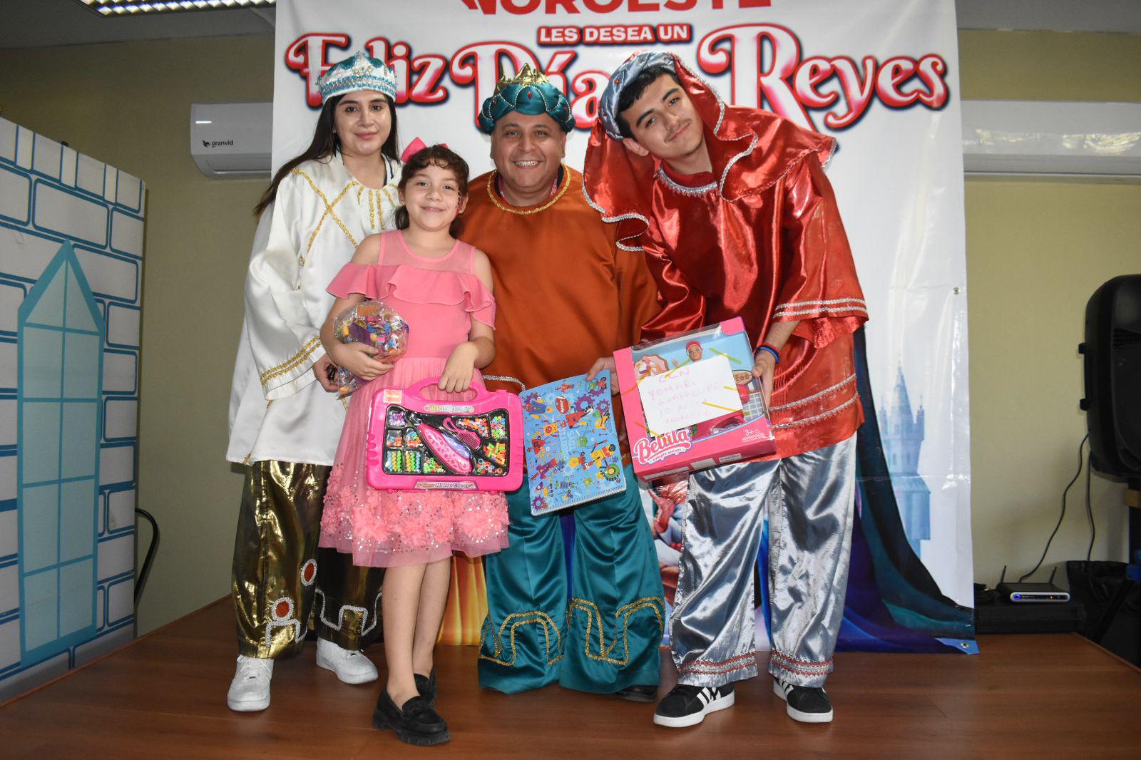 $!Llegan los Reyes Magos de Datemex a Culiacán y transforman la ilusión de los pequeños en alegría