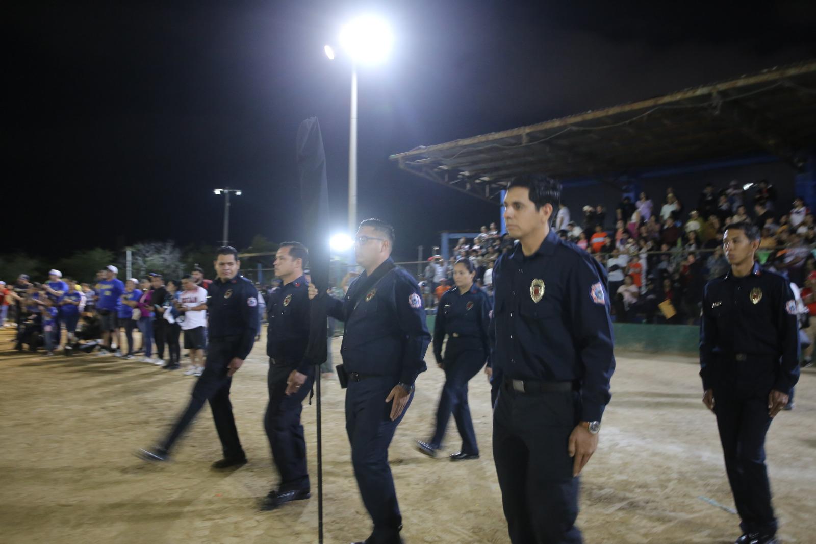 $!Cantan playball de Nacional Pingüica, en Liga Quintero