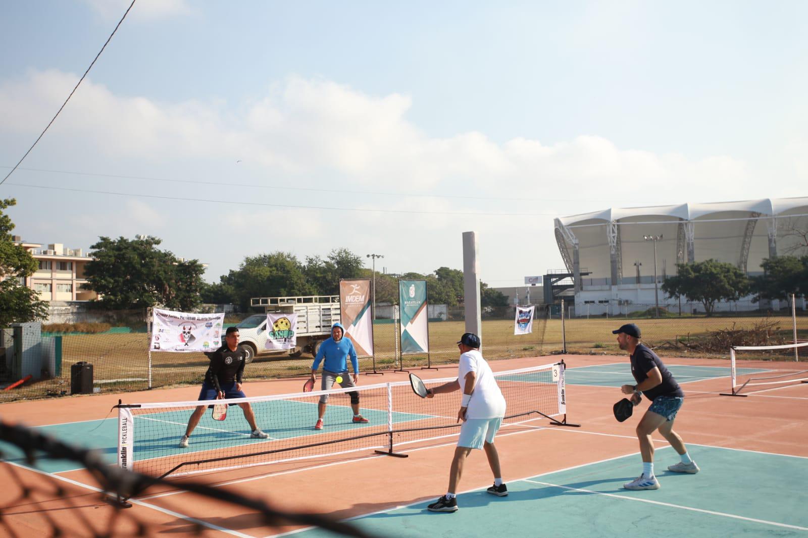 $!Ponen en marcha el Mazatlán Diablo Pickleball Open 2022