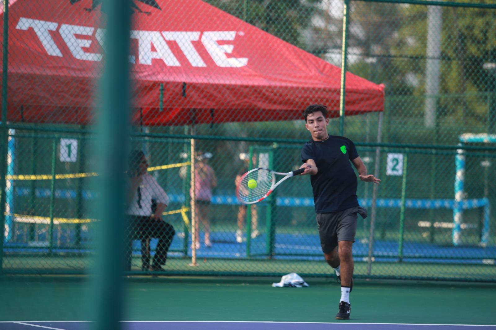 $!Se viven grandes partidos en Copa Independencia de Tenis